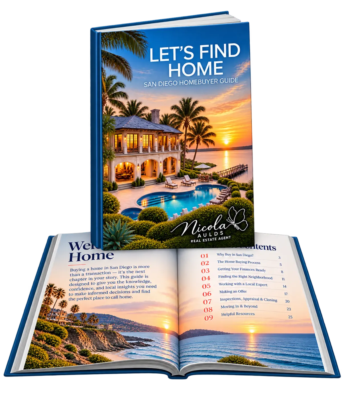 Nicola Aulds Realty homebuyer guide that help people buy a home in San Diego